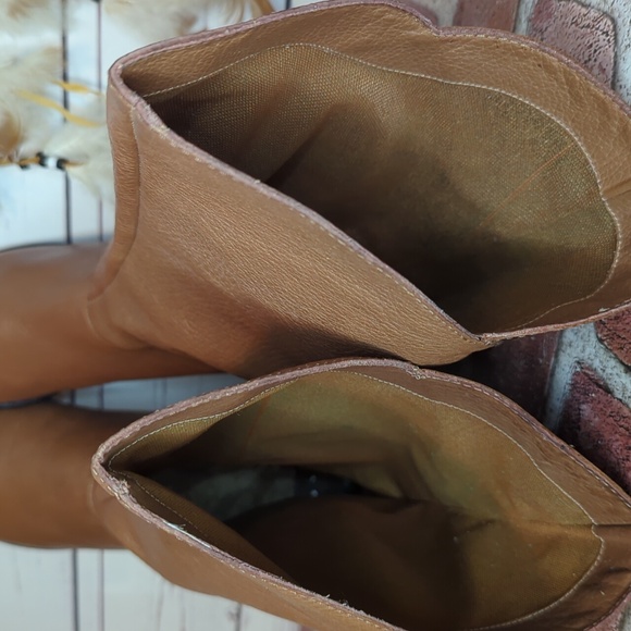 Vintage Etienne Aigner Designer Croc Alligator Leather 80's Women's Boots 8.5 - Picture 16 of 16